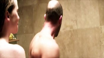 Emma Booth nude topless shower in Parker 2013